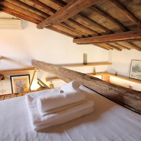 Trastevere Charming Penthouse 아파트 *