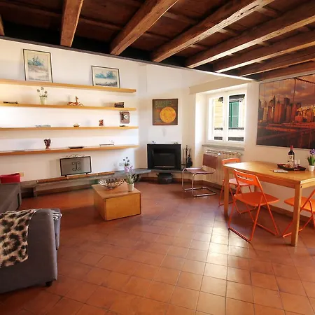 Trastevere Charming Penthouse 아파트