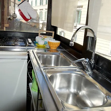 아파트 Trastevere Charming Penthouse 로마