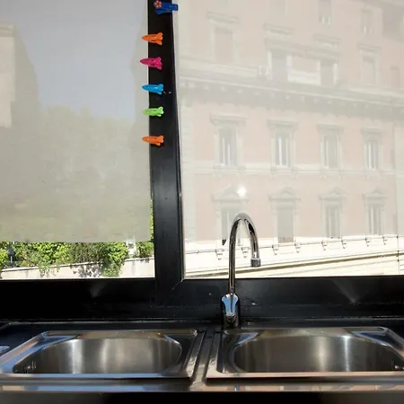 아파트 Trastevere Charming Penthouse 로마